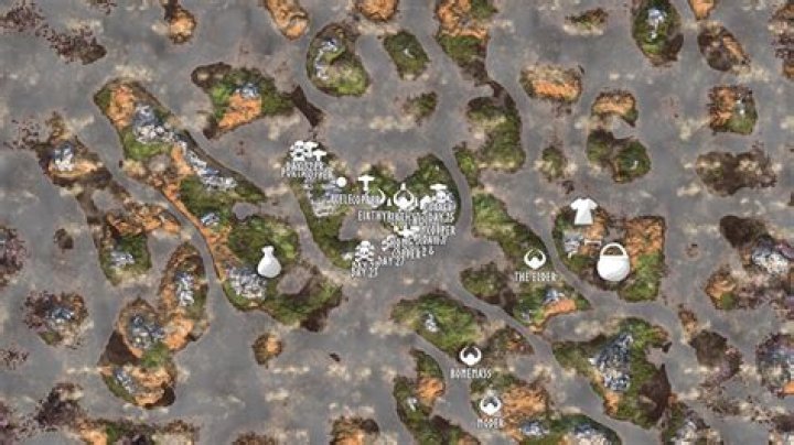 A map from Valheim