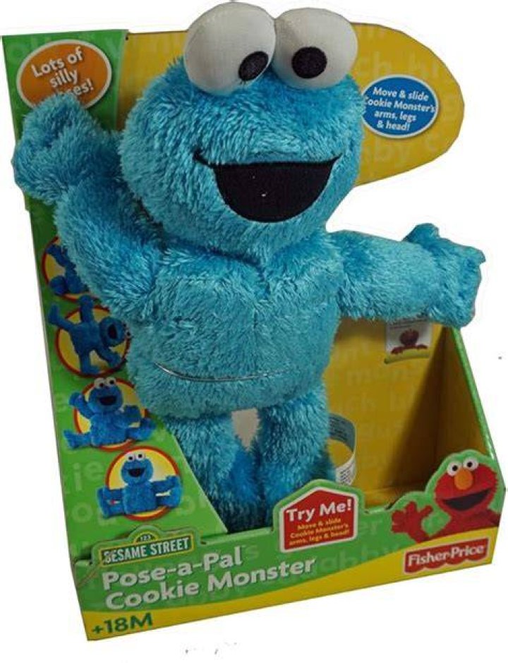 A screen-accurate, posable Cookie Monster. Features include articulated fingers and the &ldquo;perfect plush.&rdquo;