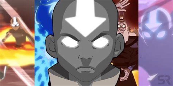 Aang in his avatar state combined with the moon spirit to become a giant water monster in the season 1 finale