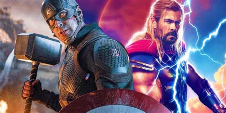captain america, thor, and the avengers in endgame finale