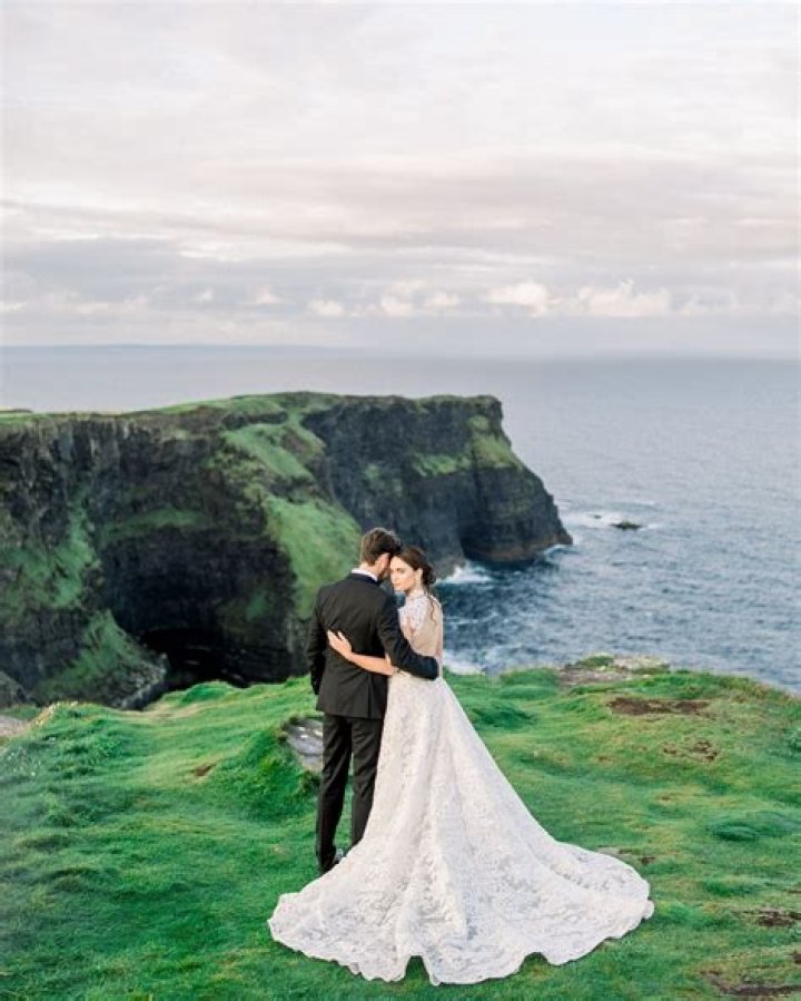 Cliff wedding