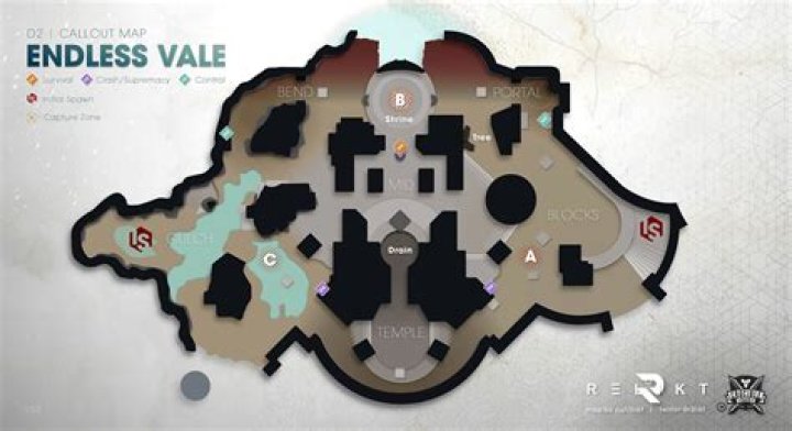 Destiny 2 guide: Endless Vale map