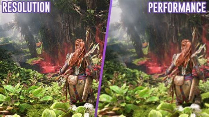 Horizon Forbidden West PS5/PS4 resolution & performance modes explained