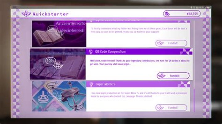 Judgment Quickstarter projects