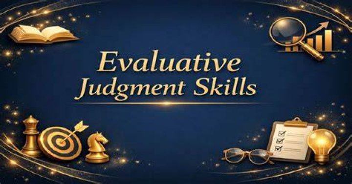 Judgment Special skills