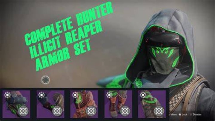 Reaper Gambit Prime armor set