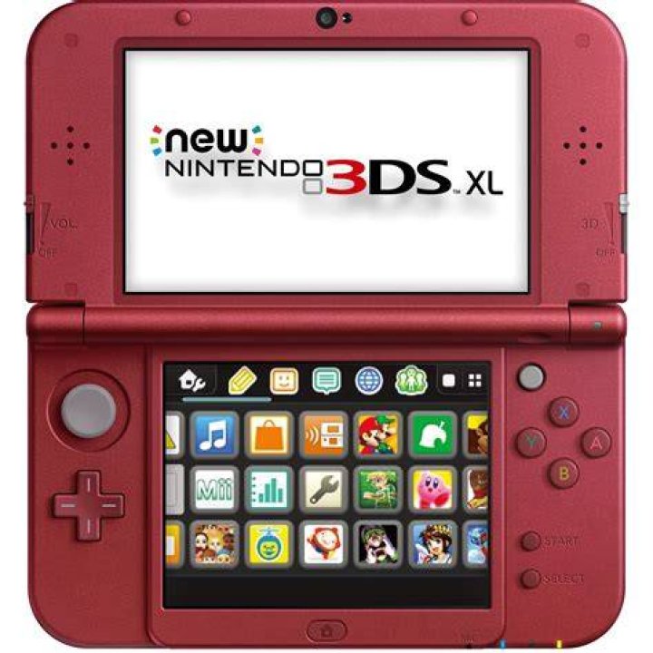 red new 3ds