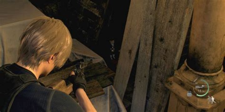 Resident Evil 4&nbsp;remake&nbsp;Clockwork Castellan 9 of 16 location across from the Merchant&rsquo;s room after the Depths.