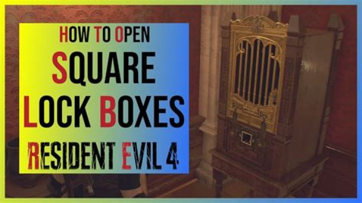 Resident Evil 4&nbsp;remake&nbsp;Library Square Lock Box solution
