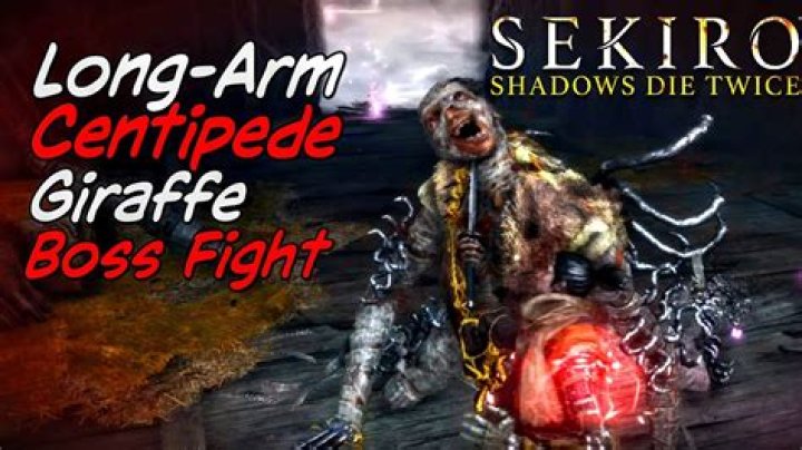 Sekiro Long-arm Centipede Giraffe boss guide